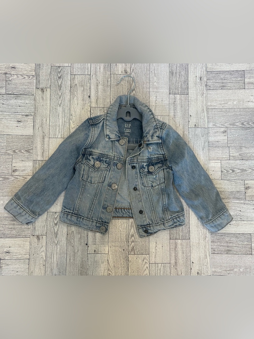 Baby GAP Kids Light Wash Denim Jacket 2years.